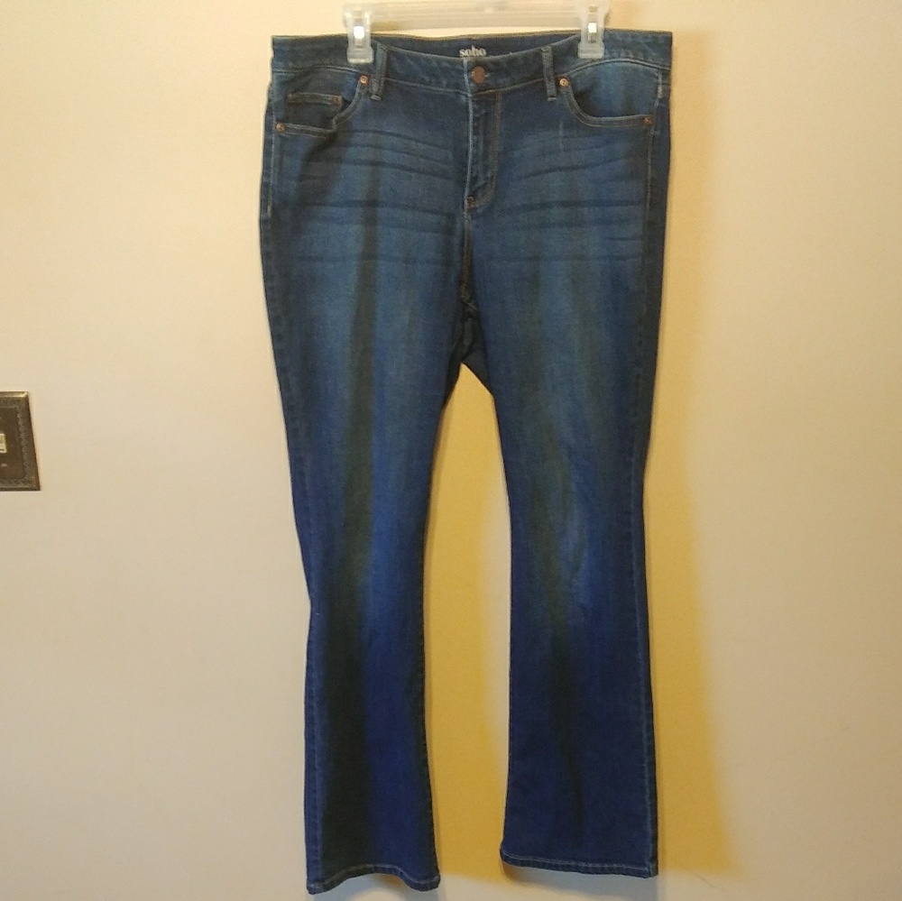 New York & Company SOHO Curvy Bootcut Jeans